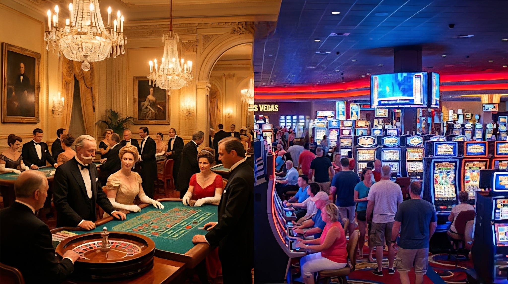 카지노에는 시계와 창문, 그리고 거울이 없다