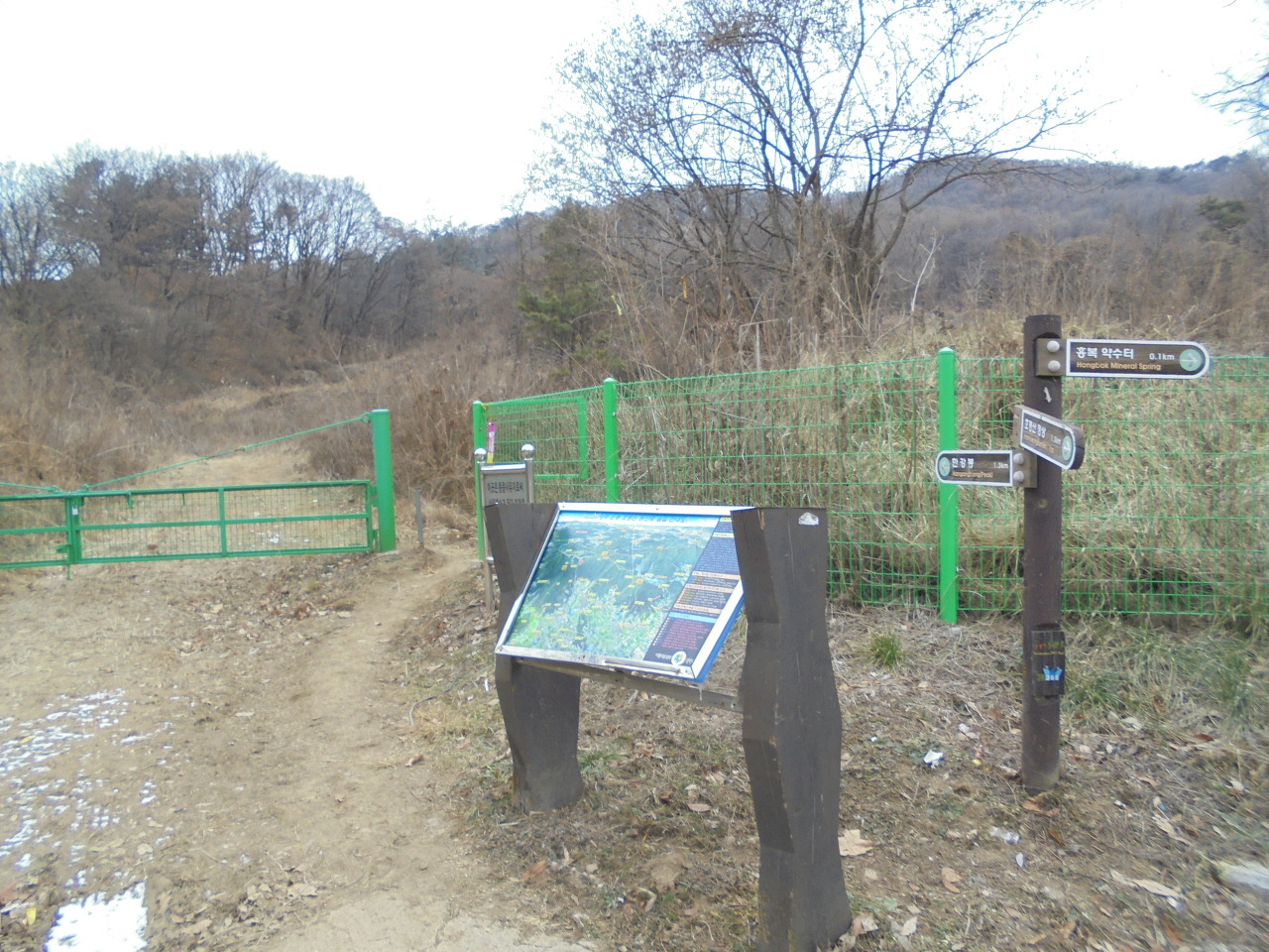 은봉 호명산 안내도 이미지