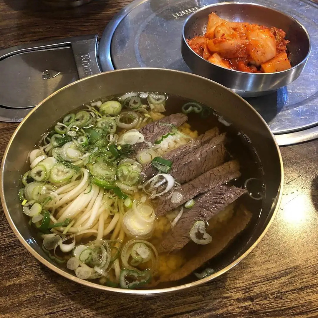 한우맑은곰탕(점심메뉴)