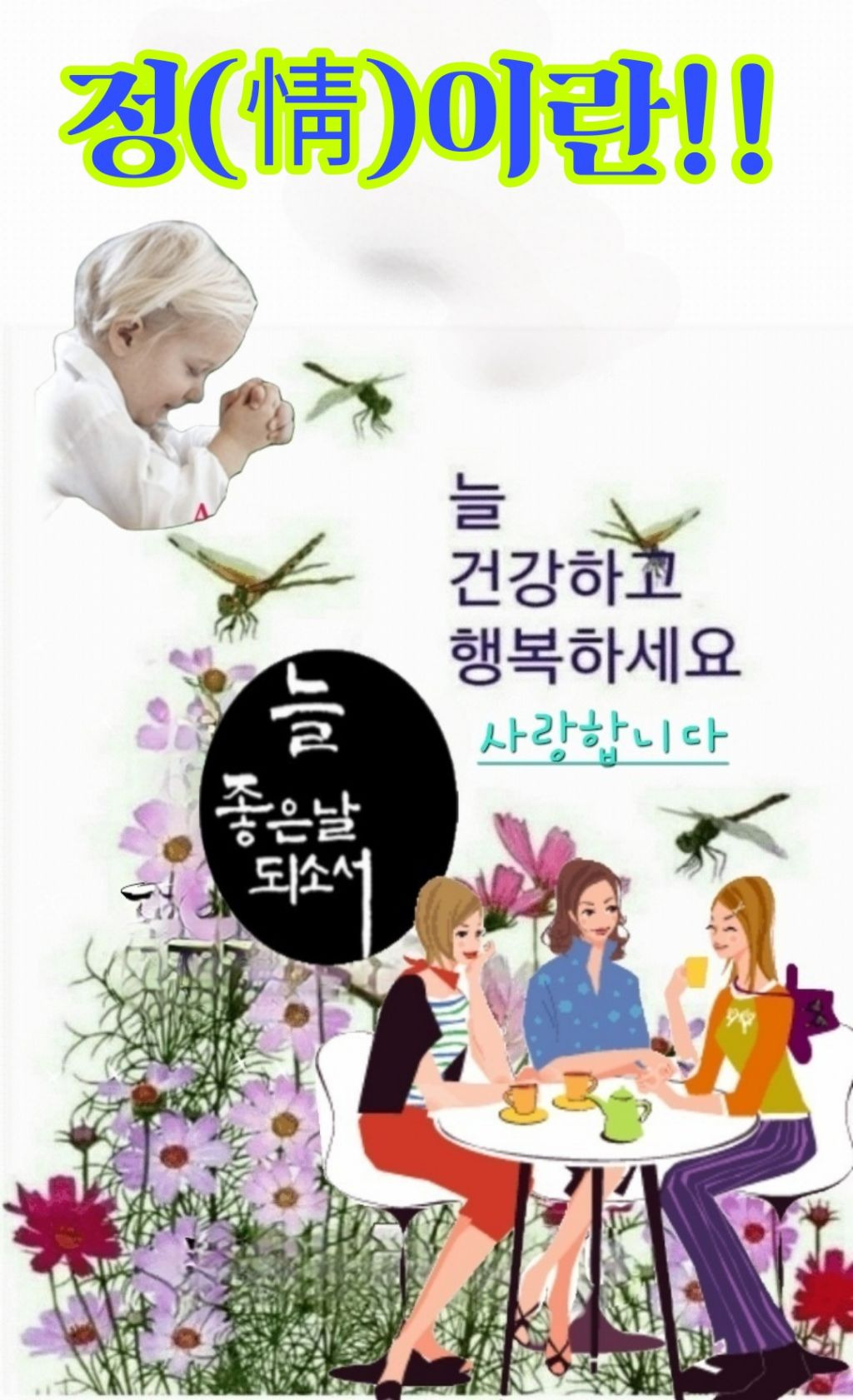 정(情) 이미지