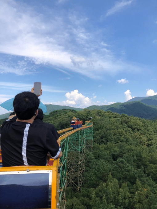 티익스프레스 왜 타니? 무등산 모노레일 타면 뚝딱인데.twt | 인스티즈