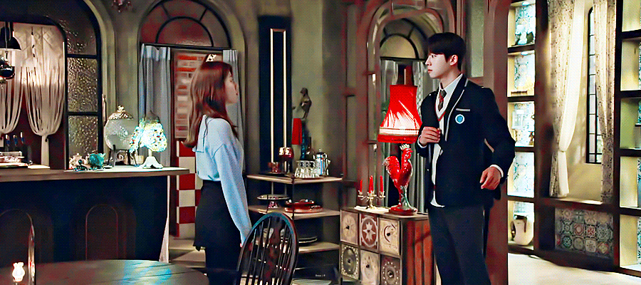 [마녀식당으로오세요] 3화에서 드덕들 뻐렁치게 만든 스무살 고딩연하남의 소원.gif | 인스티즈