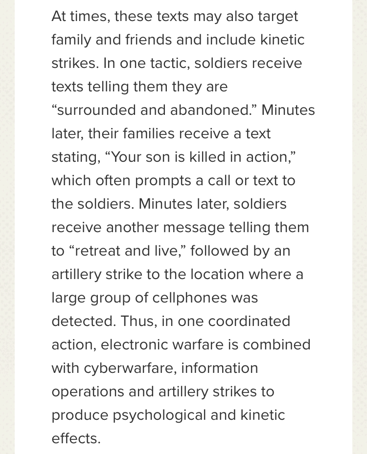 러시아가 돈바스 전쟁에서 휴대폰을 활용해서 우크라이나군을 집중 폭격한 방법 | 인스티즈