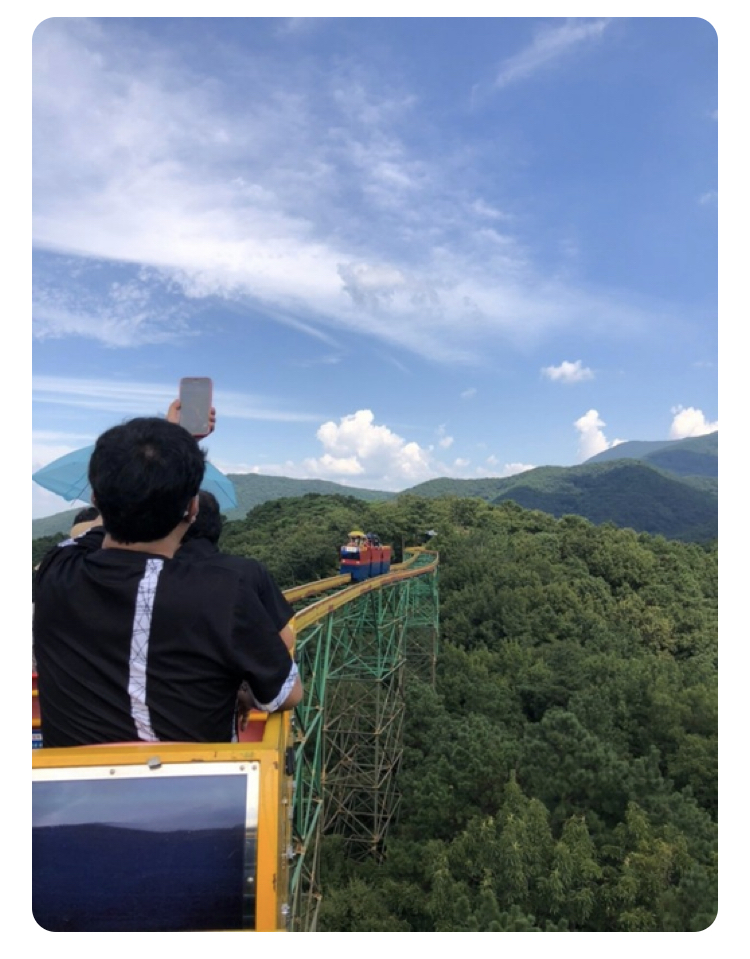 티익스프레스 왜 타니? 무등산 모노레일 타면 뚝딱인데.twt | 인스티즈