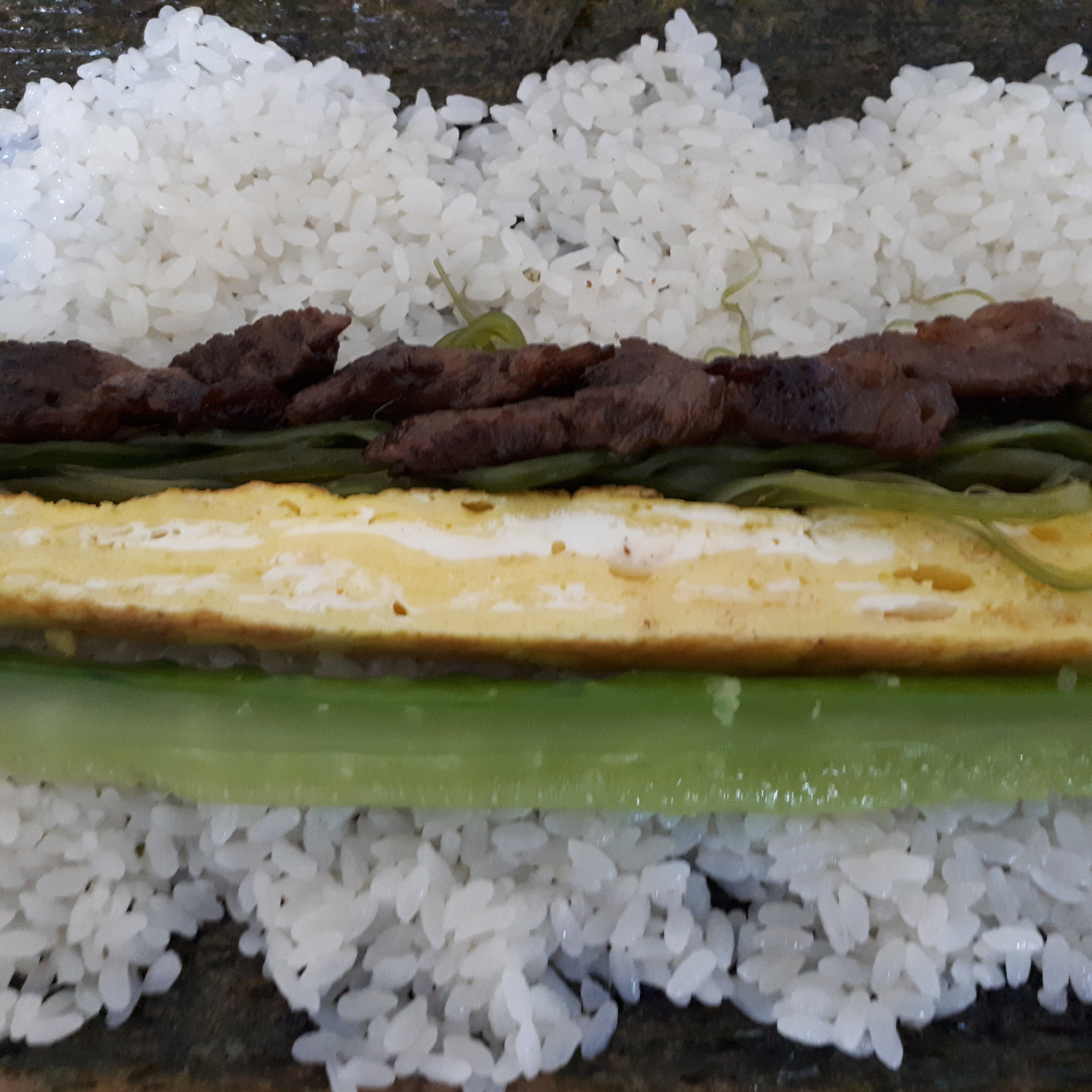 단무지김밥 이미지