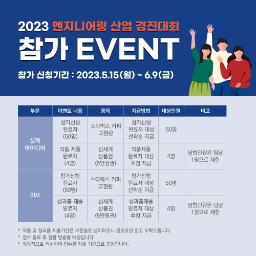 [추천공모전]2023 엔지니어링산업 경진대회(~6.9) - 자유게시판 - 경주환경운동연합 [추천공모전]2023 엔지니어링산업 경진대회(~6.9)