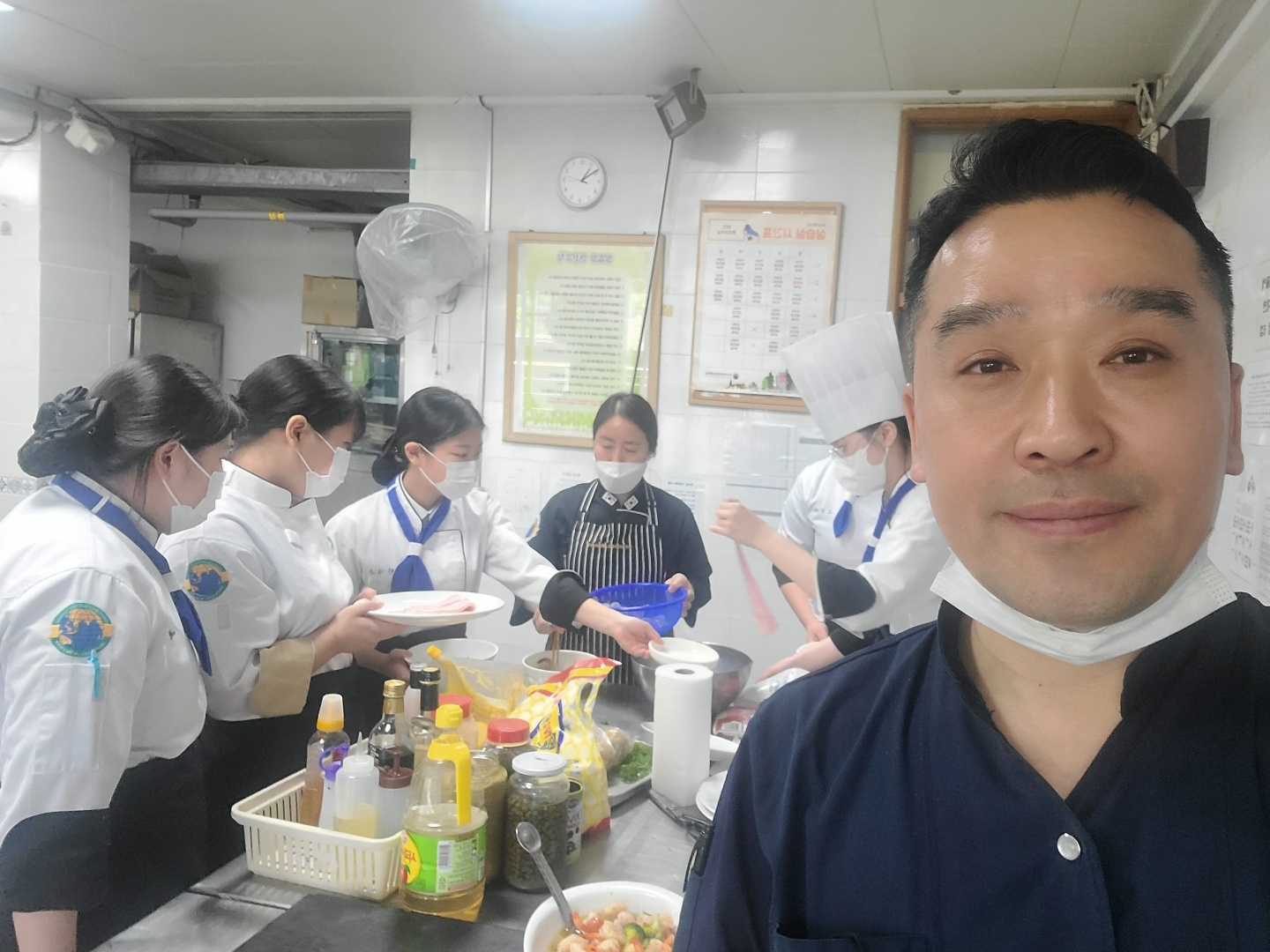 3, Fruit Salad / 후르츠 샐러드 & Hamburg Steak / 햄버그 스테이크 - 2022부산정보관광고등학교 - 맛 있는 세상 ~~~★ 3, Fruit Salad... 