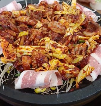 곤드레밥&쭈꾸미볶음 (1인)
