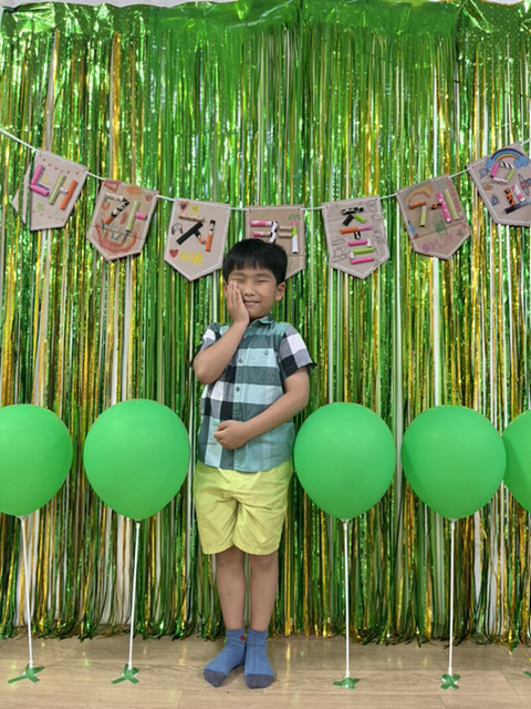 💚사랑반의 그린데이🌿(포토존📸) - 사랑반 - 광주씨튼어린이집 💚사랑반의 그린데이🌿(포토존📸)