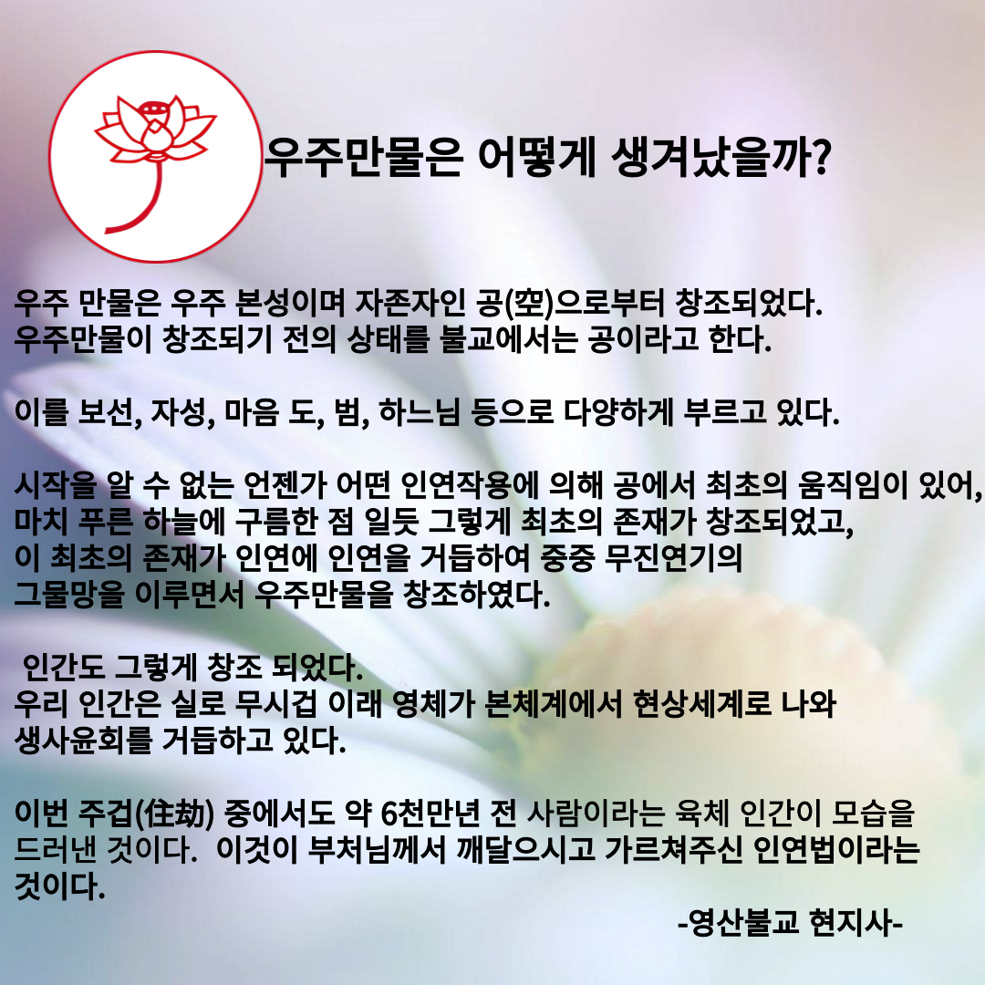 우주불교만물 이미지