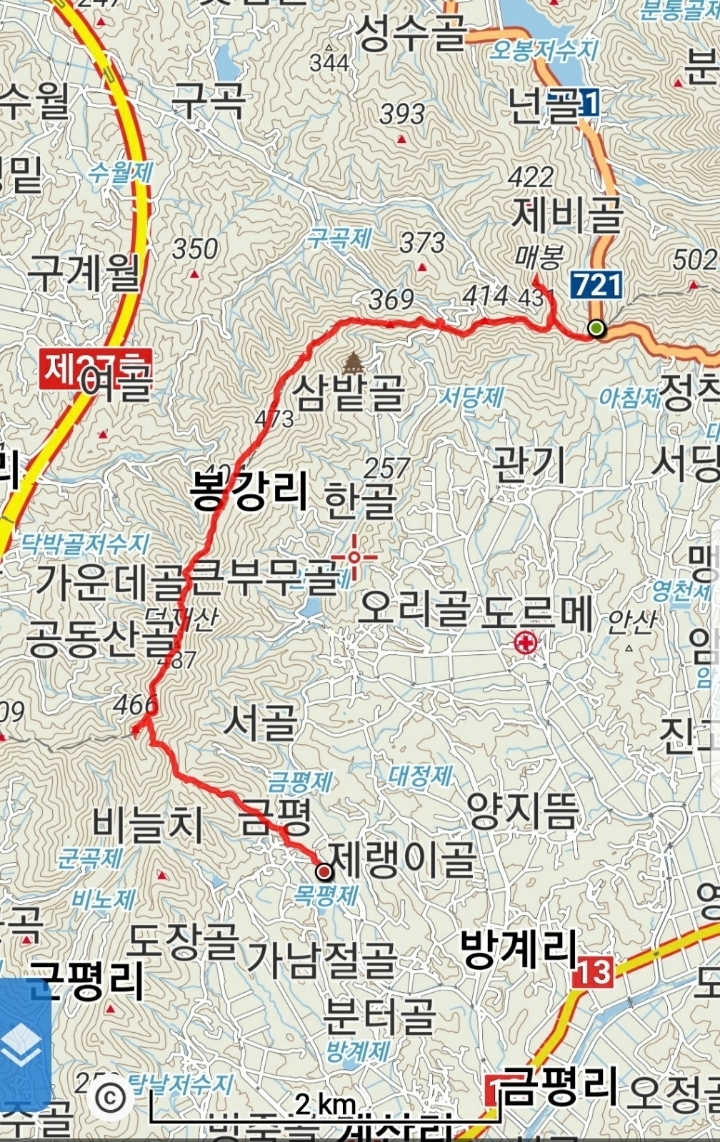 갈뫼산장 이미지