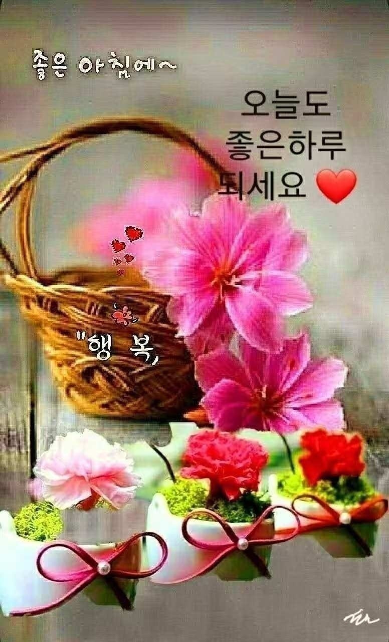 월요일,카톡인사 - ▣-이미지 자료 - 그대가 머문자리