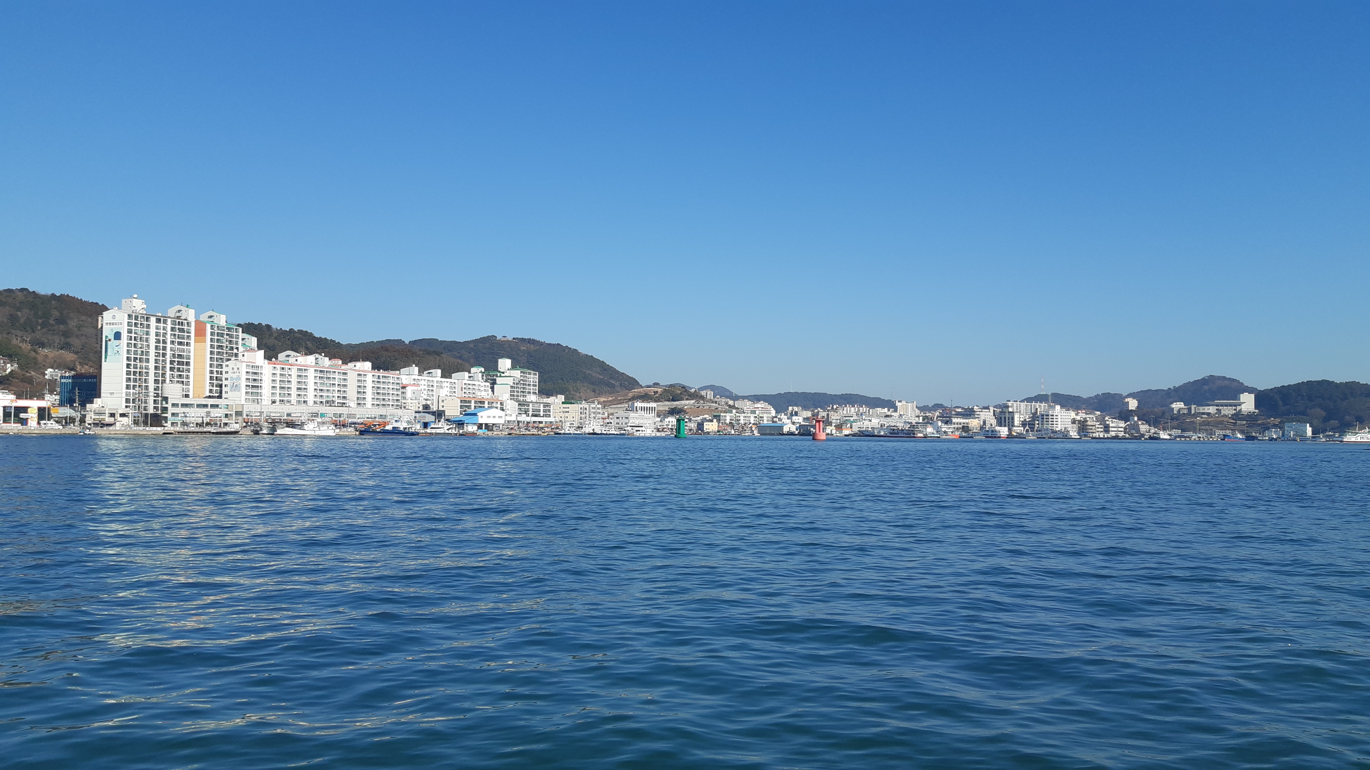 통영바다풍경 이미지
