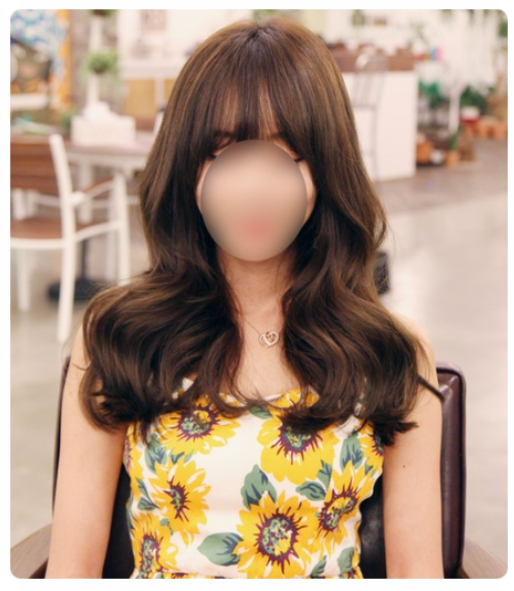예쁜머리 예쁜얼굴 이미지