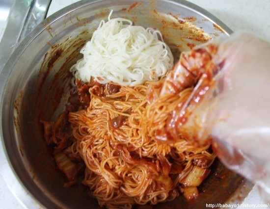 채반국수 이미지