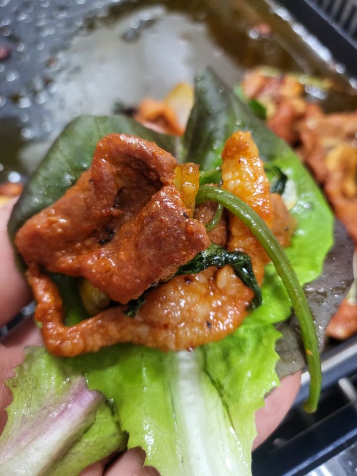 유황생오리 이미지