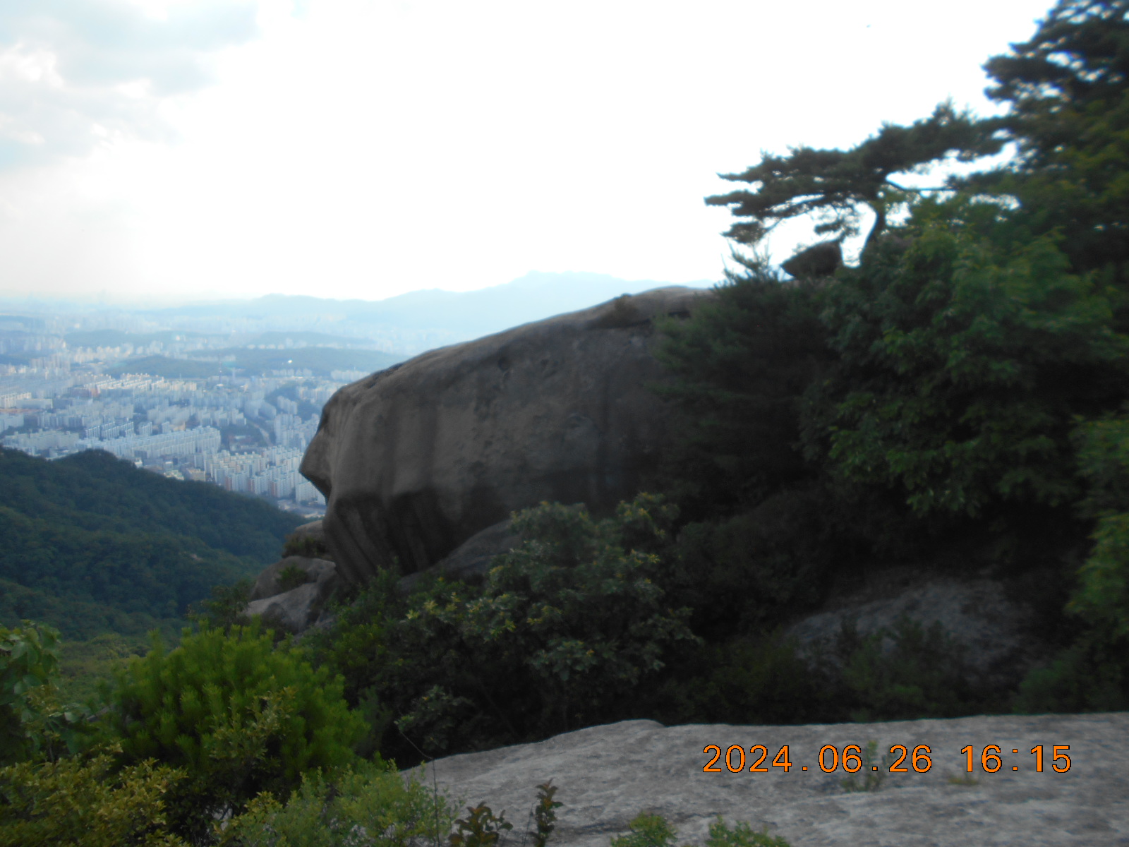 2024.06.26.水. - 2. 서울근교산 산행기 - 관악산.삼성산 기암괴석 및 100대 명산 안내(산정상 조망) 수락산-불암산...2024.06.26.水.
