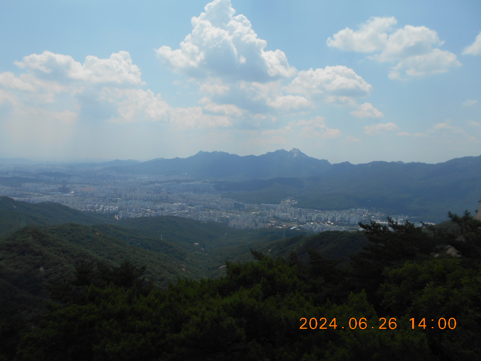 2024.06.26.水. - 2. 서울근교산 산행기 - 관악산.삼성산 기암괴석 및 100대 명산 안내(산정상 조망) 수락산-불암산...2024.06.26.水.
