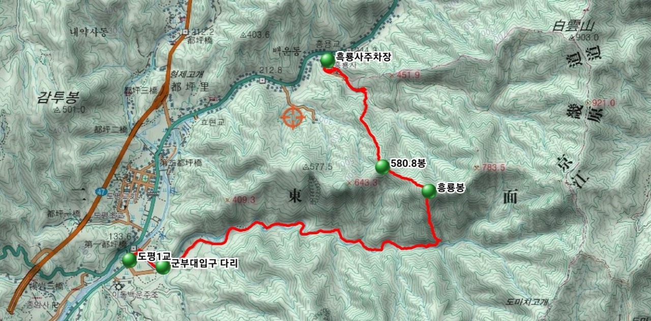 이동계곡 캠핑장 이미지