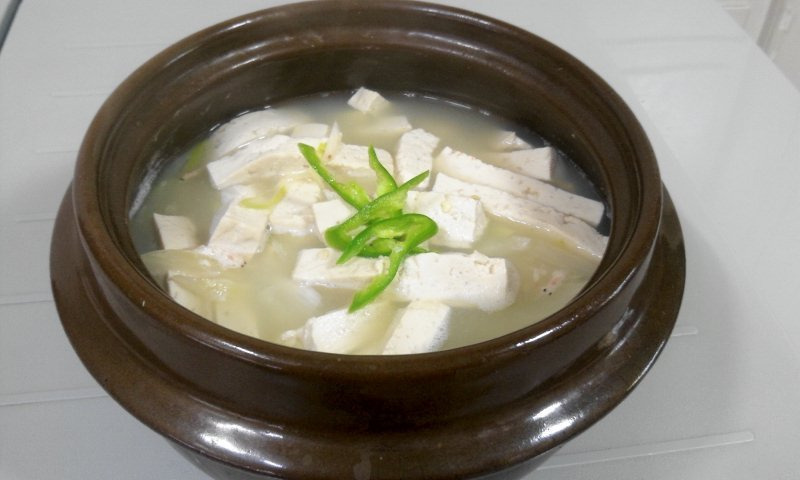 새우젓두부찌개
