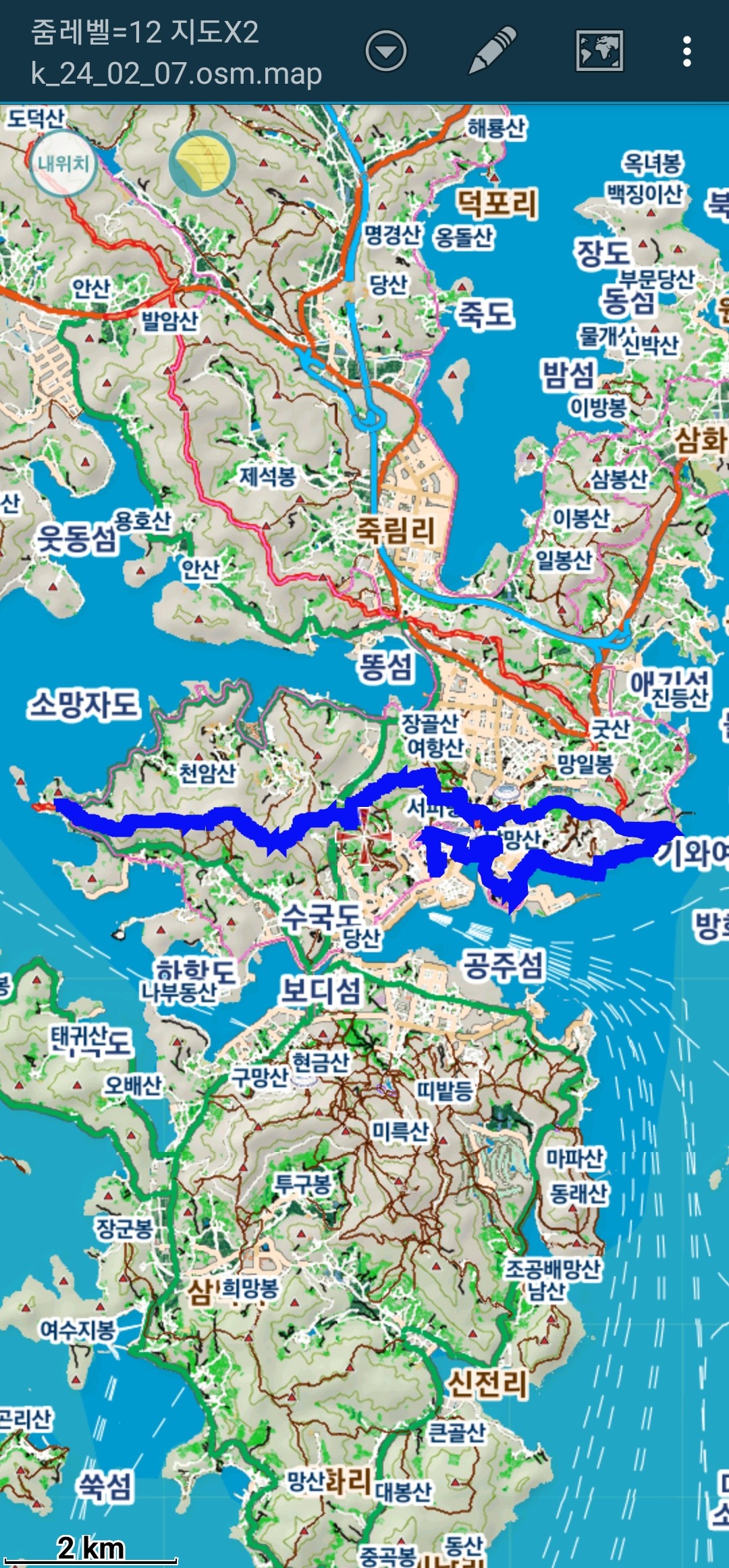 통영명정마루 이미지