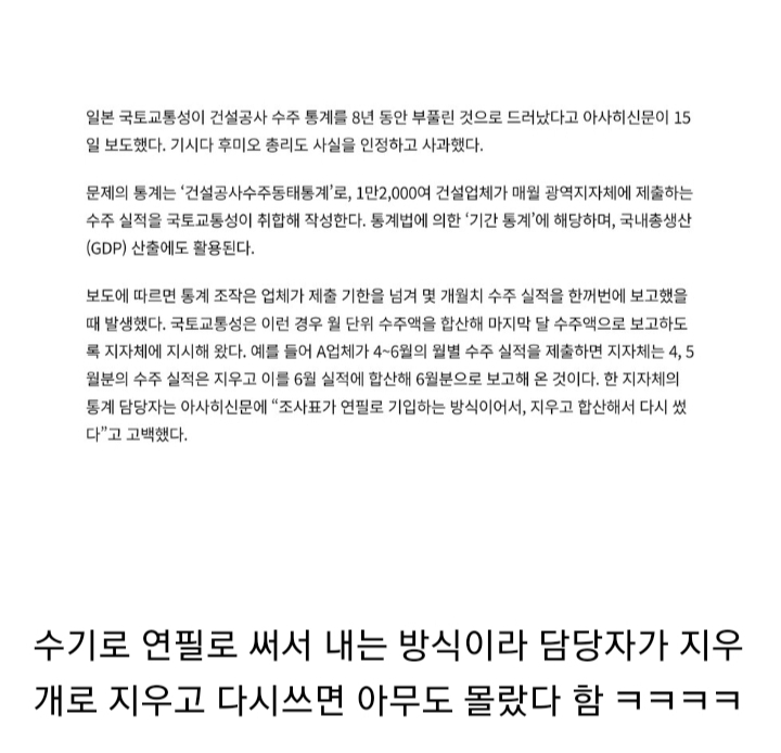 일본이 8년간 GDP 통계를 조작해도 걸리지 않은 이유.JPG | 인스티즈