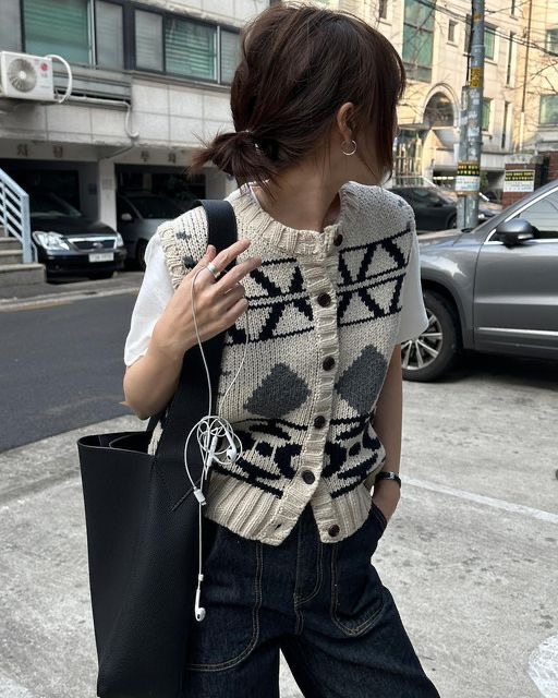조끼(vest) 패션 | 인스티즈