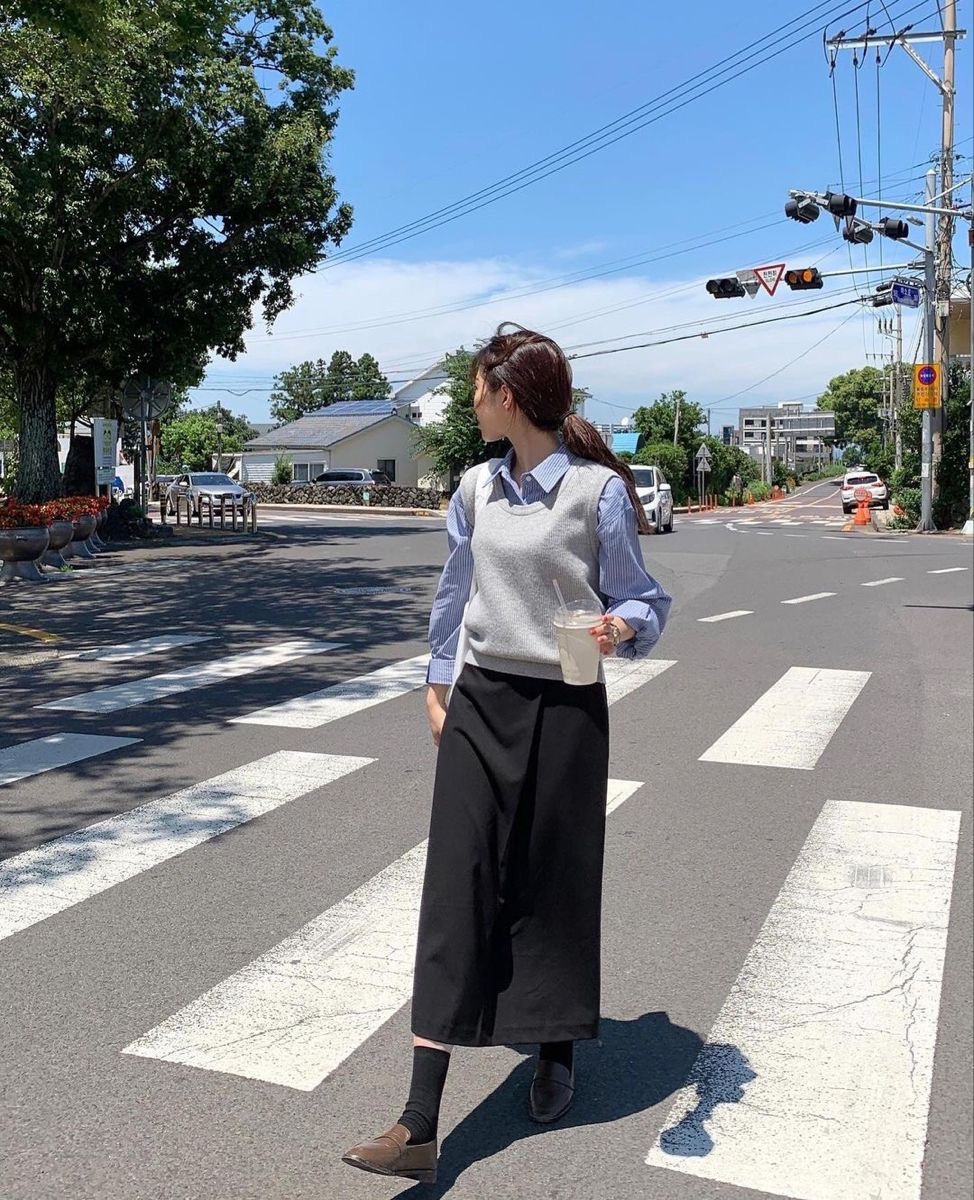 조끼(vest) 패션 | 인스티즈