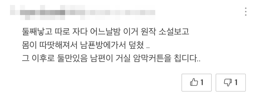 19금 웹툰에 남편 타령하는 댓글 많은거 충격적인 달글 | 인스티즈