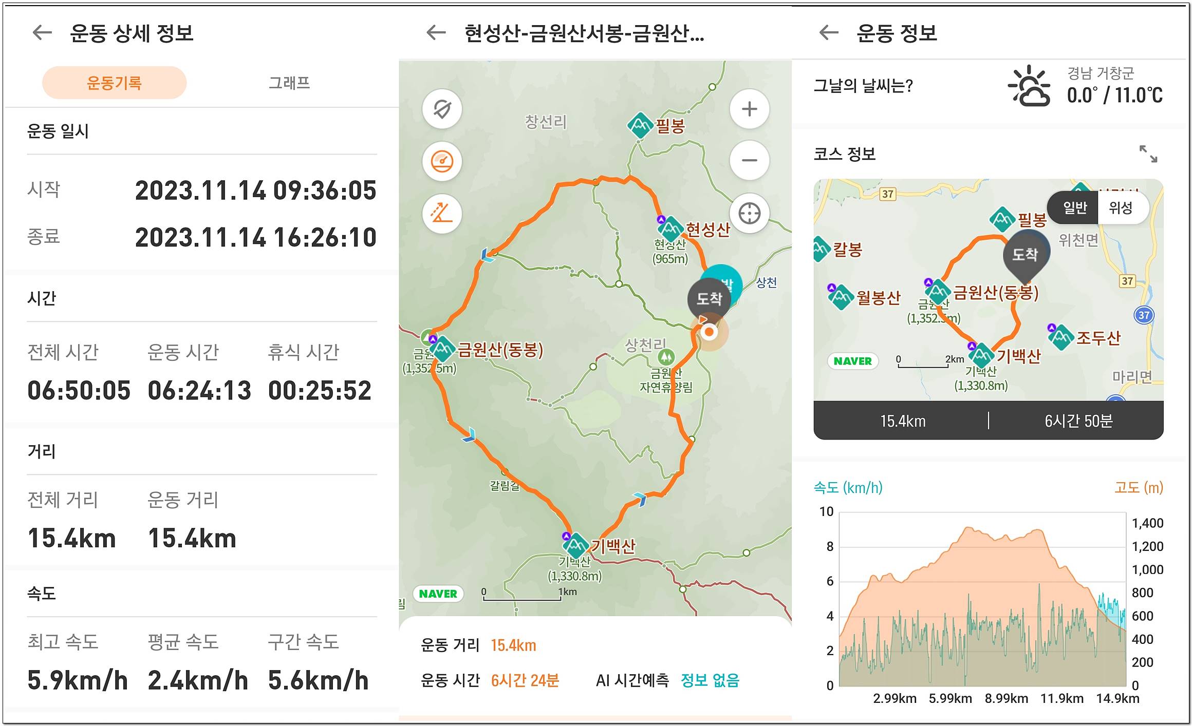 산그리메 이미지