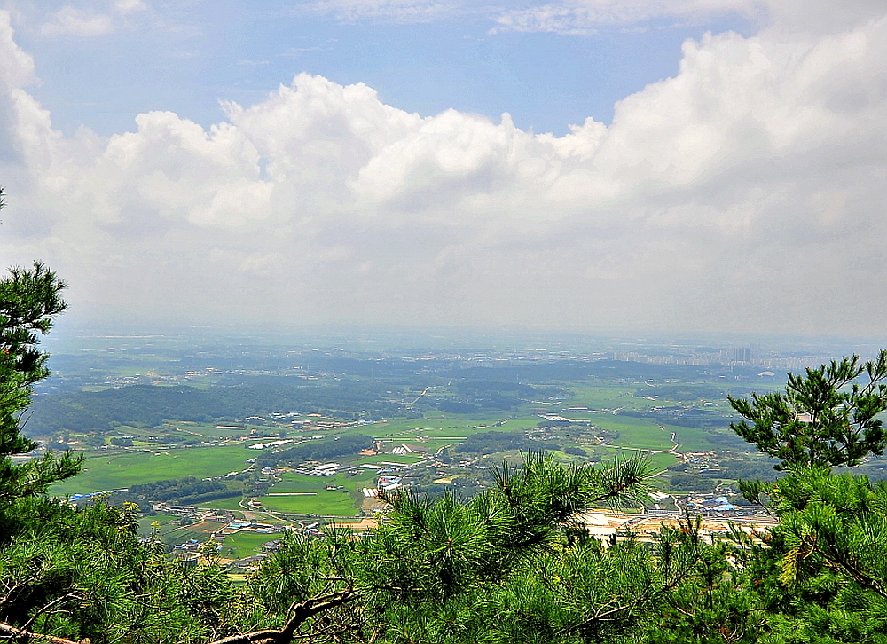 정상 풍경 이미지