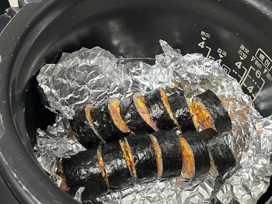 여기, 김밥 이미지