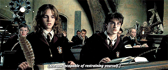 [해리포터] 티격태격 싸우다 정드는 소꿉친구 클리셰의 정석. jpgif | 인스티즈