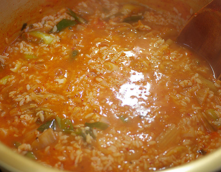 김치국밥