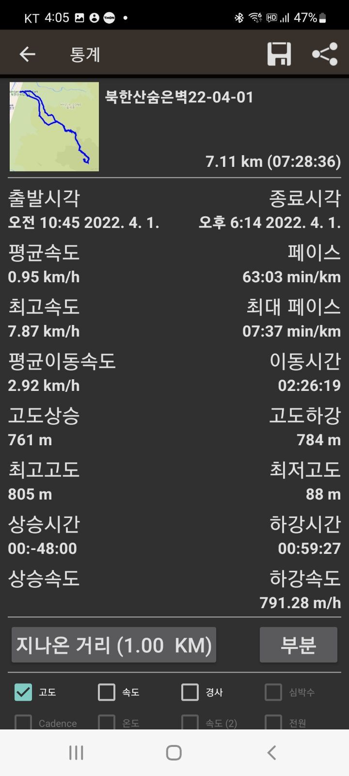 능선 조망 이미지