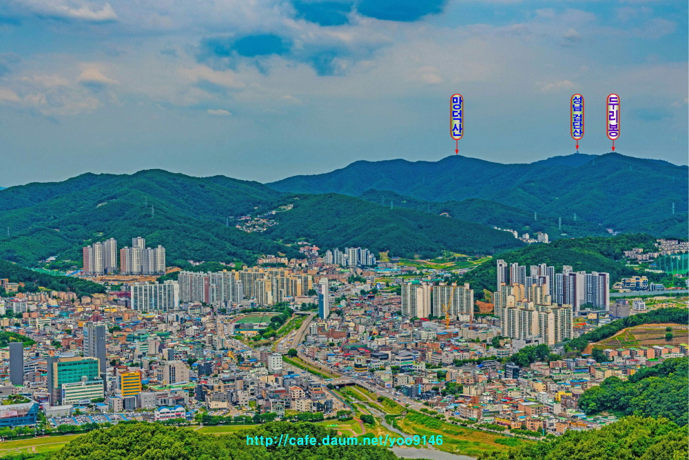 군두레봉 전경 이미지
