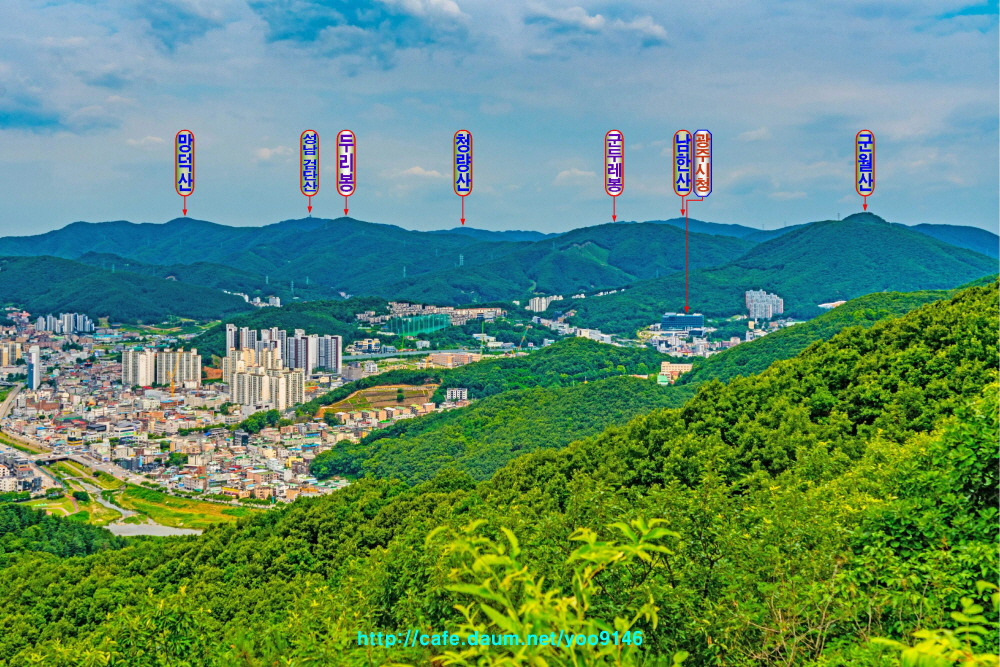 군두레봉 전경 이미지