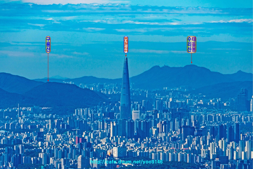 구룡산정상 조망대 이미지