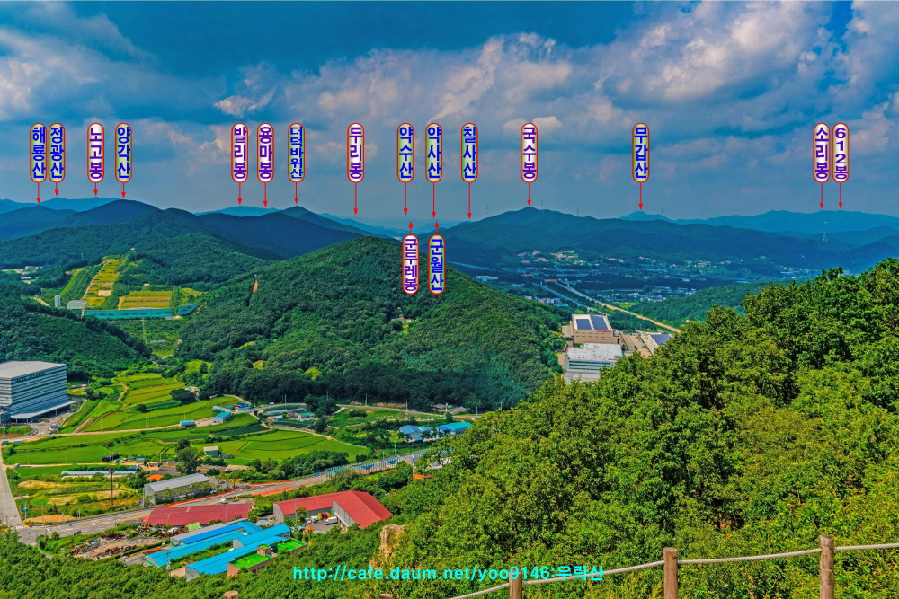 군두레봉 전경 이미지