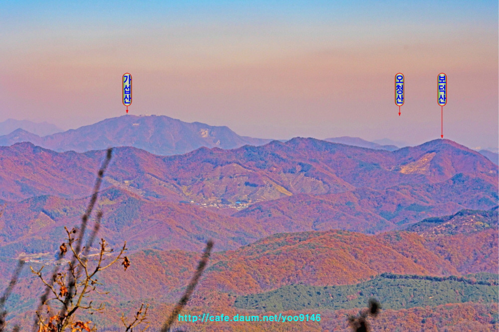 죽림산 정상 이미지