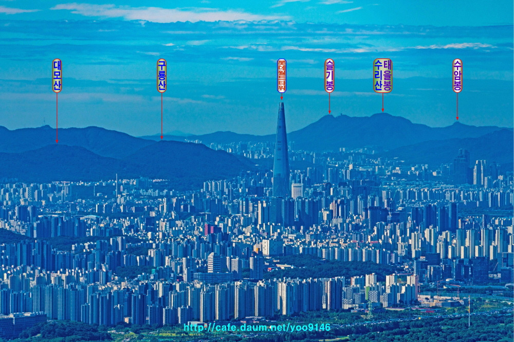 구룡산정상 조망대 이미지