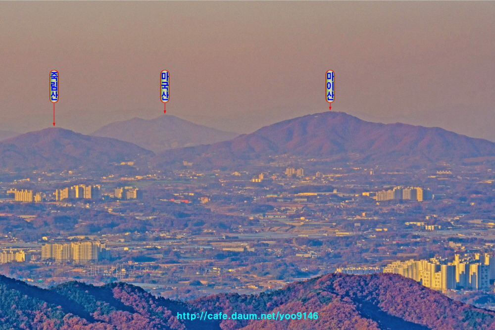 죽림산 정상 이미지