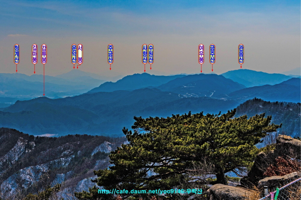 구삼각봉 정상 이미지
