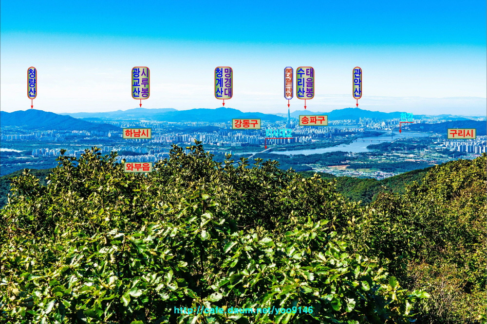 구룡산정상 조망대 이미지