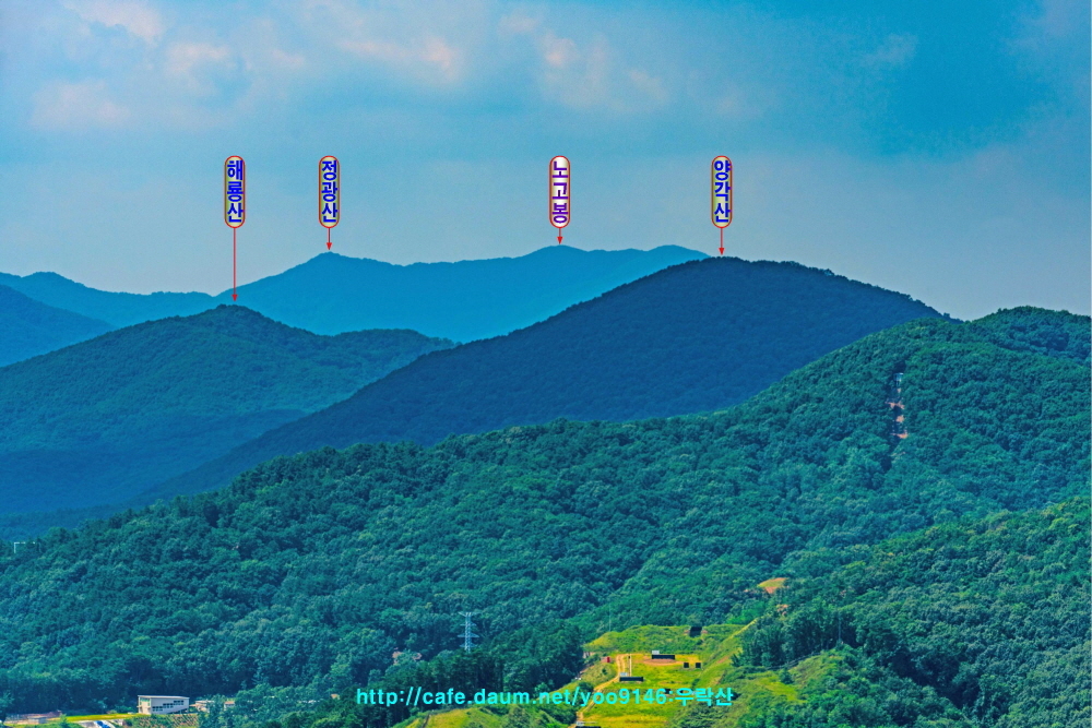 군두레봉 전경 이미지
