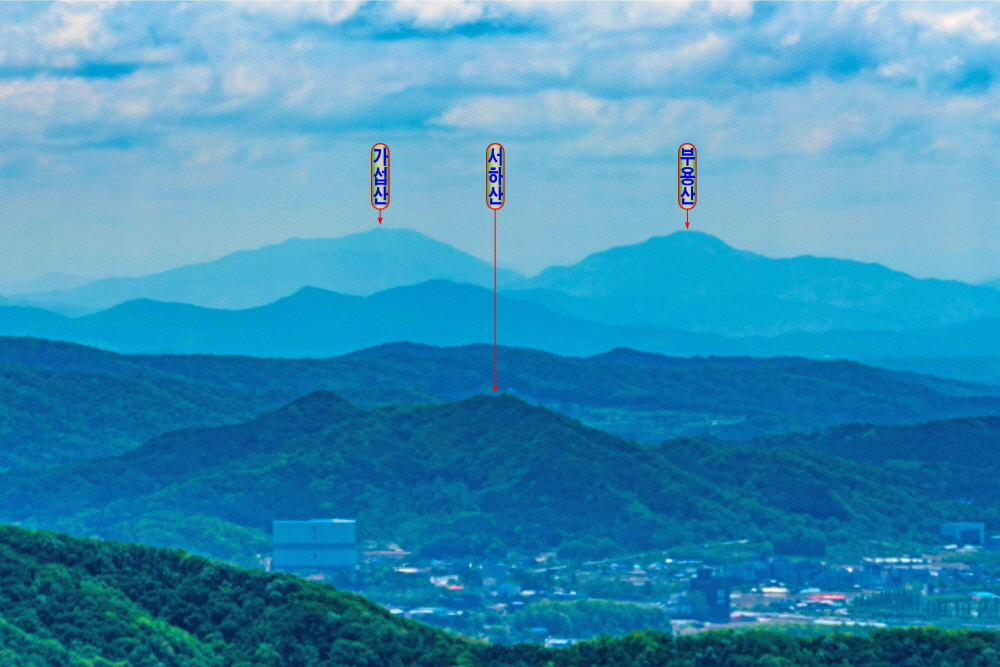 죽림산 정상 이미지
