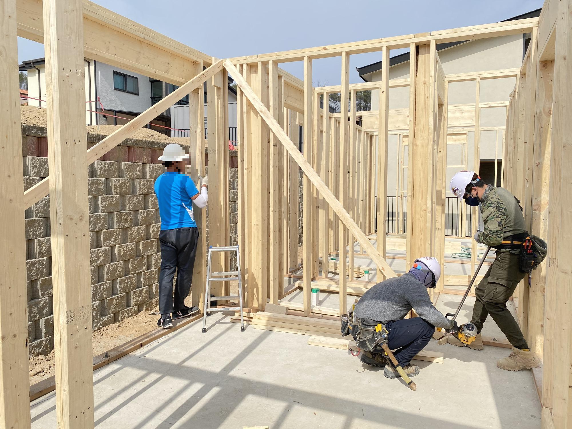 여주 청안 카운티 현장 4일차 - 트리머 및 크리플 작업, 가세작업 - 여주 청안 카운티 36 - (주)나무집사랑