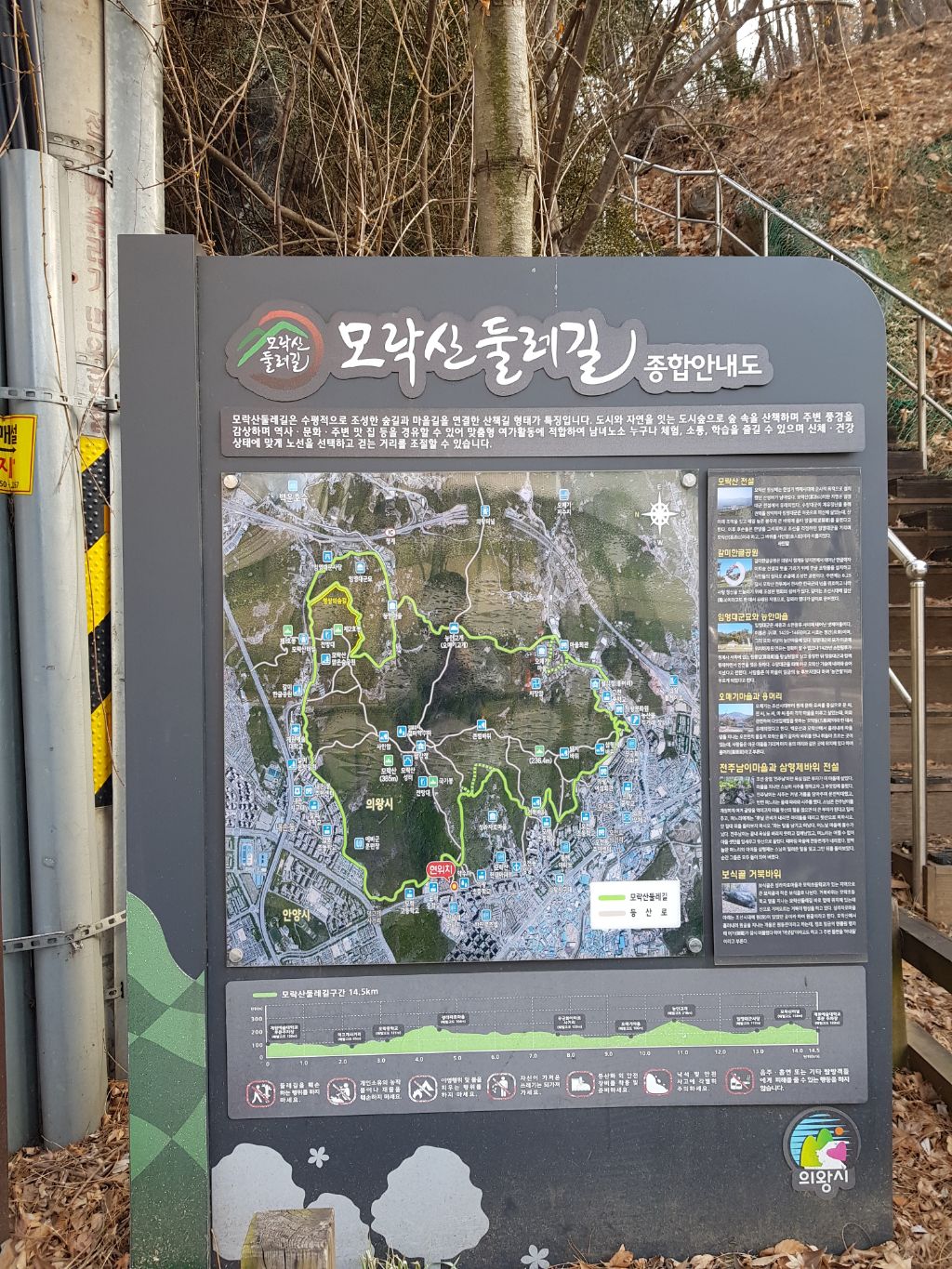 의왕 모락산 산행 - 산행, 걷기 후기 - 파이카치 익산 남성 한가족 의왕 모락산 산행