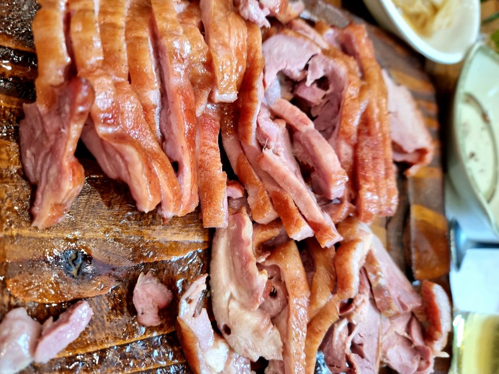 유황생오리 이미지