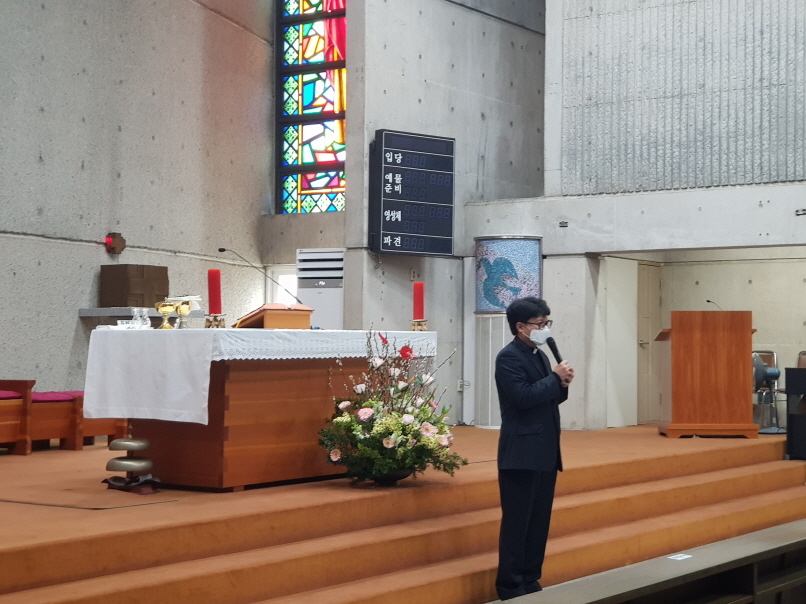 신부님 인사 이동 - 성당 행사사진 - 성환성당